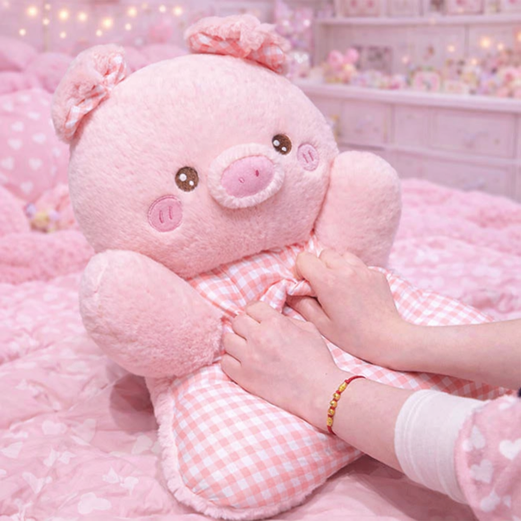 Cozy Pastel Animal Cuddle Cushions