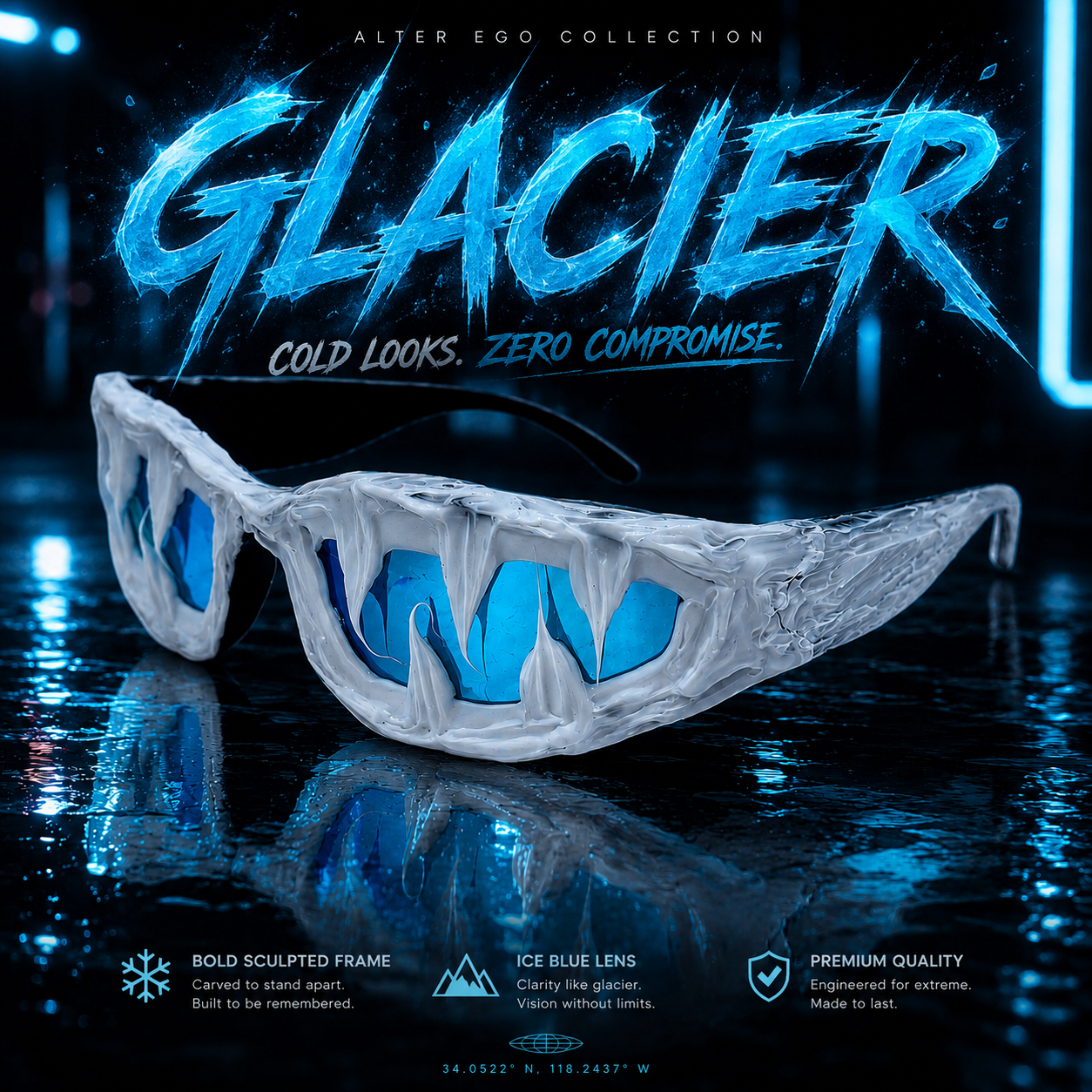 🔥Molten Fang Statement Shades🔥 –Not Made For Everyone. Made For Those Who Stand Out.
