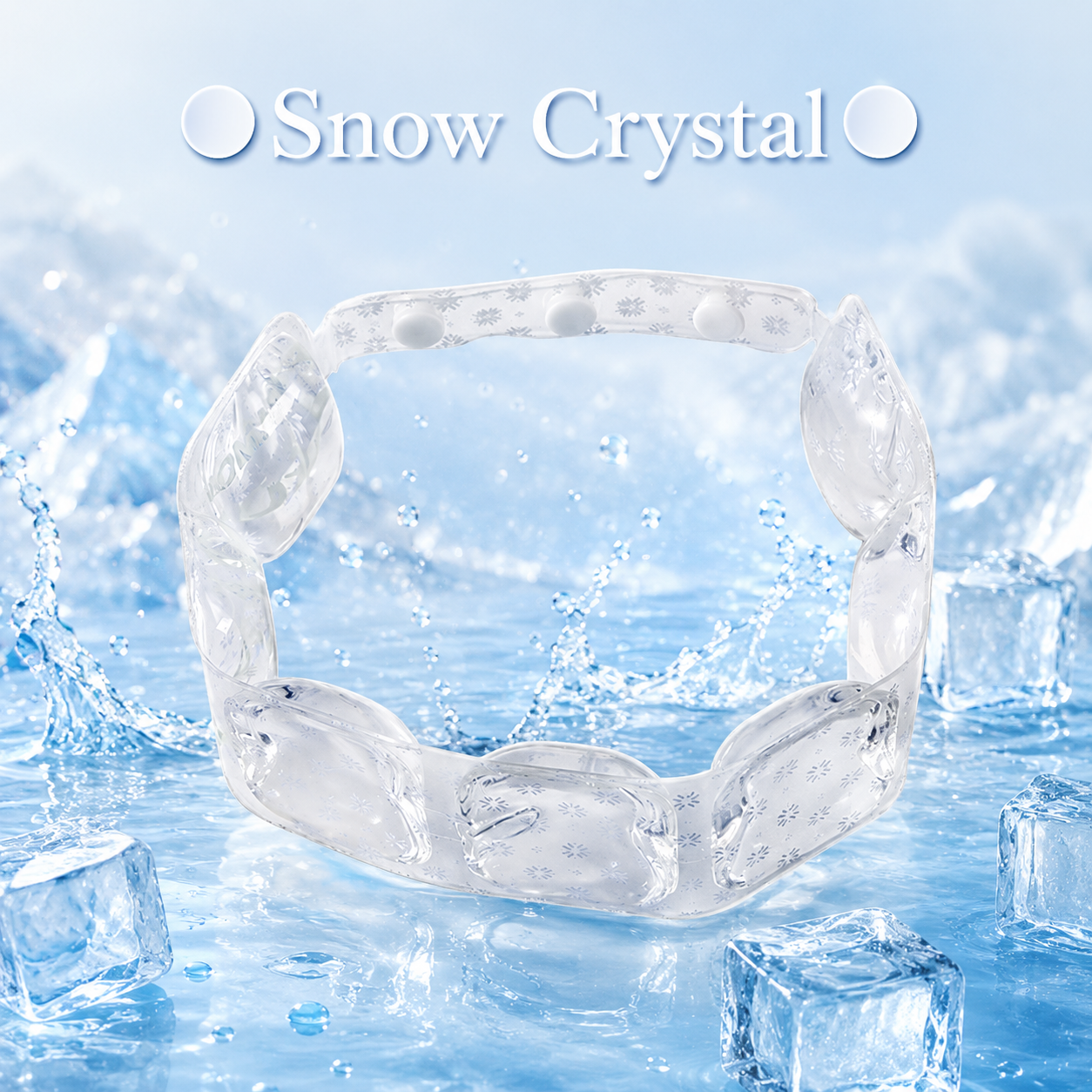 🔥 Limited 50% OFF Today! 💦 Family Cooling Neck Ring Set 🌊 Instant Chill Anywhere ✨ Reusable, Lightweight & No Charging Needed ❄️ Stay Cool All Summer Long!