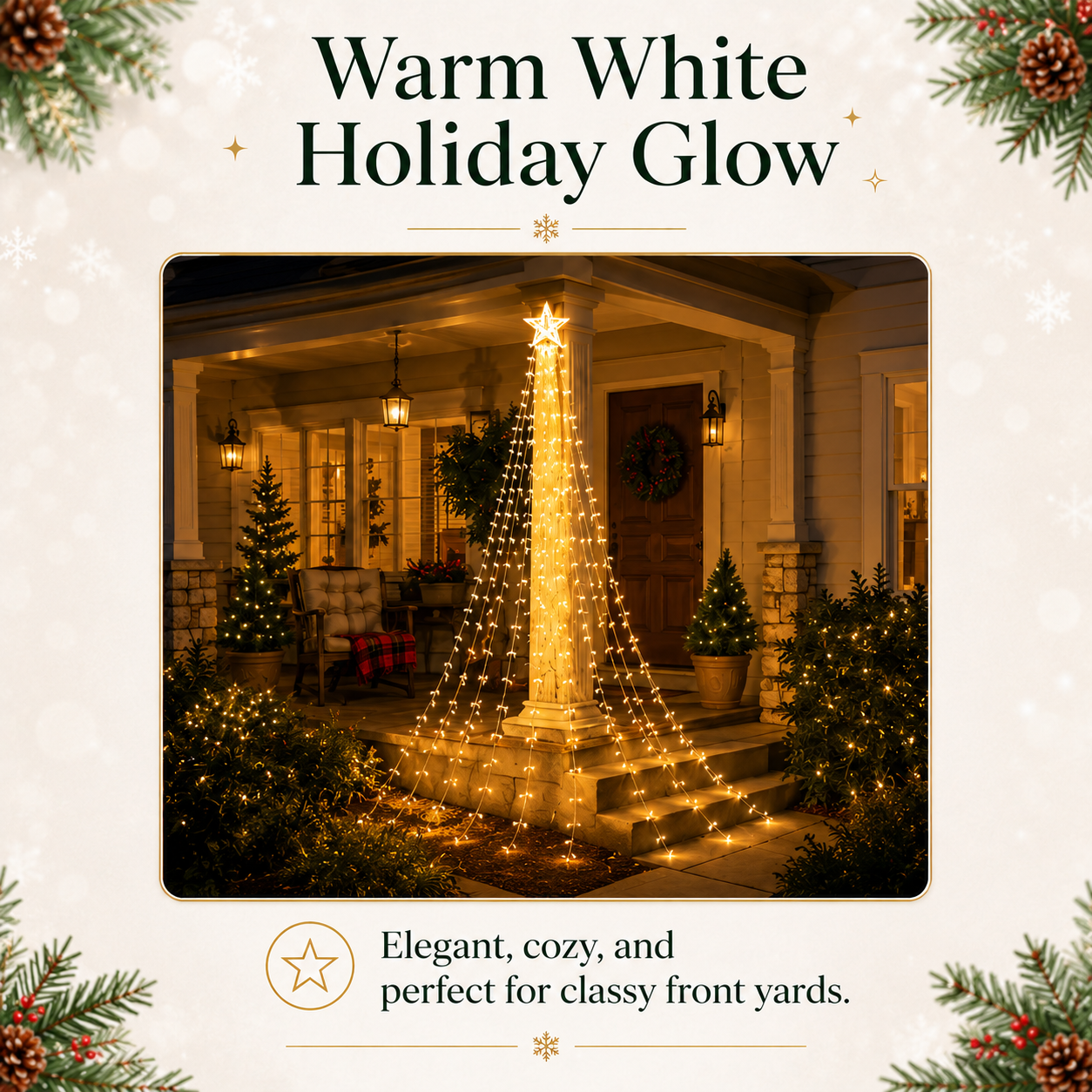 🔥Limited 50% OFF✨Outdoor Star Tree Lights🌟 – 🌈A Magical Light Show For Your Yard, Patio & Garden🌈