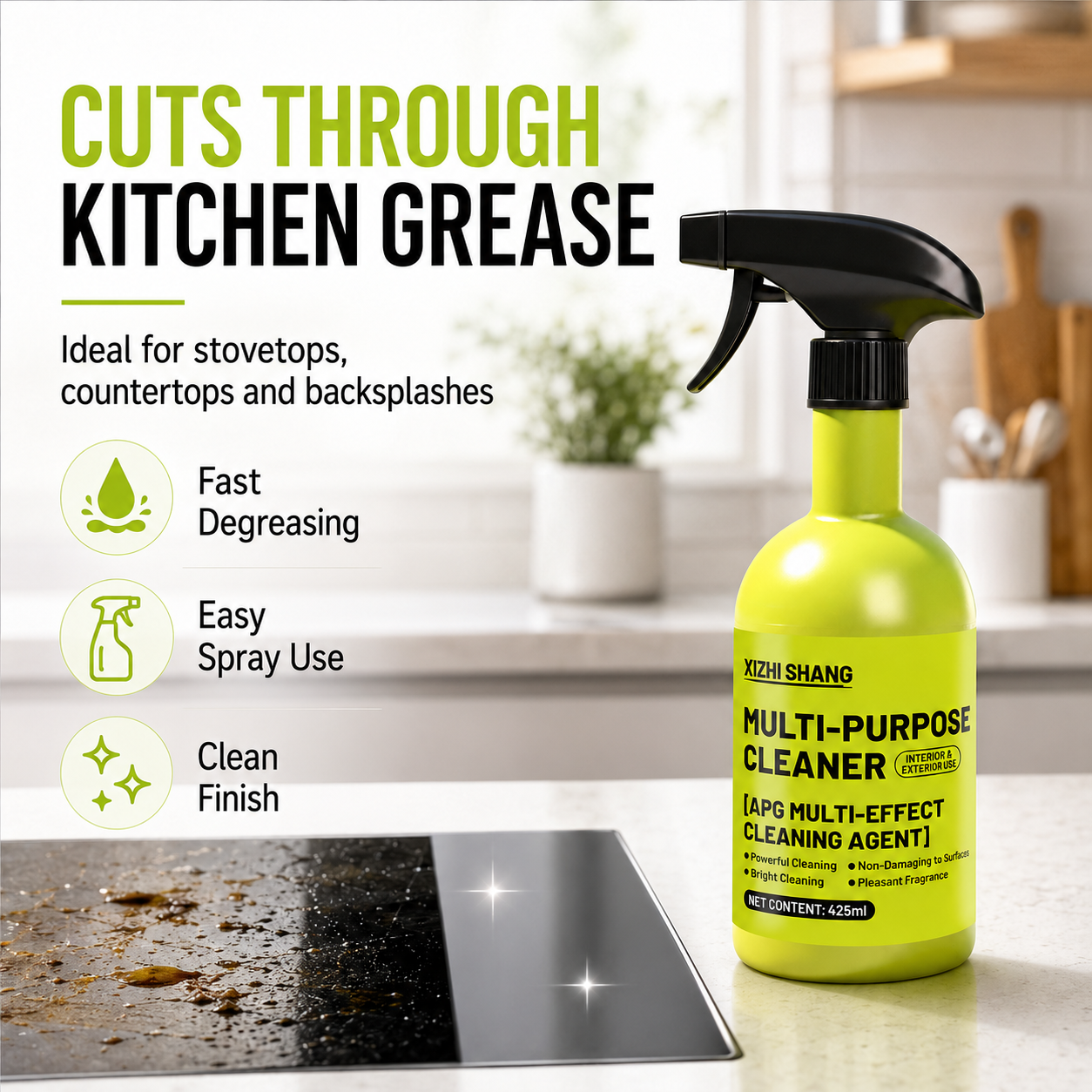 All-in-One Household Cleaner for Kitchen & Home
