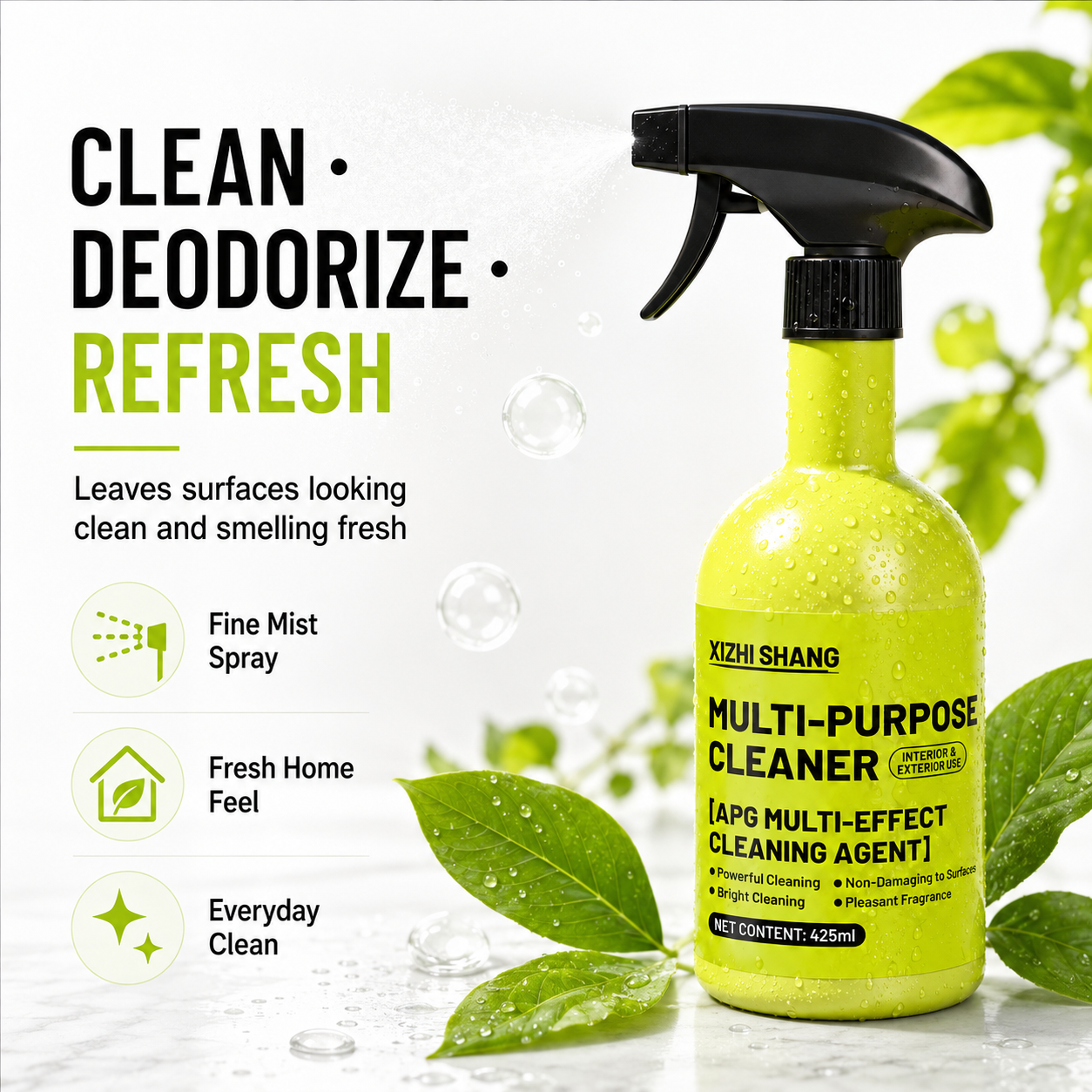 All-in-One Household Cleaner for Kitchen & Home