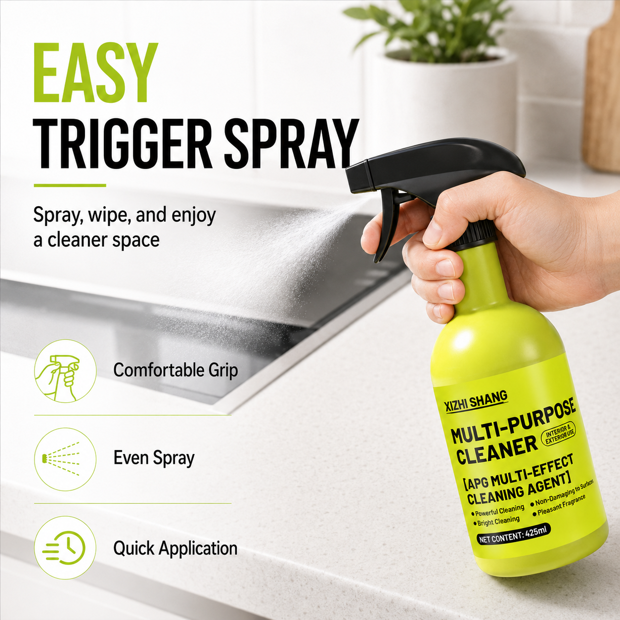 All-in-One Household Cleaner for Kitchen & Home