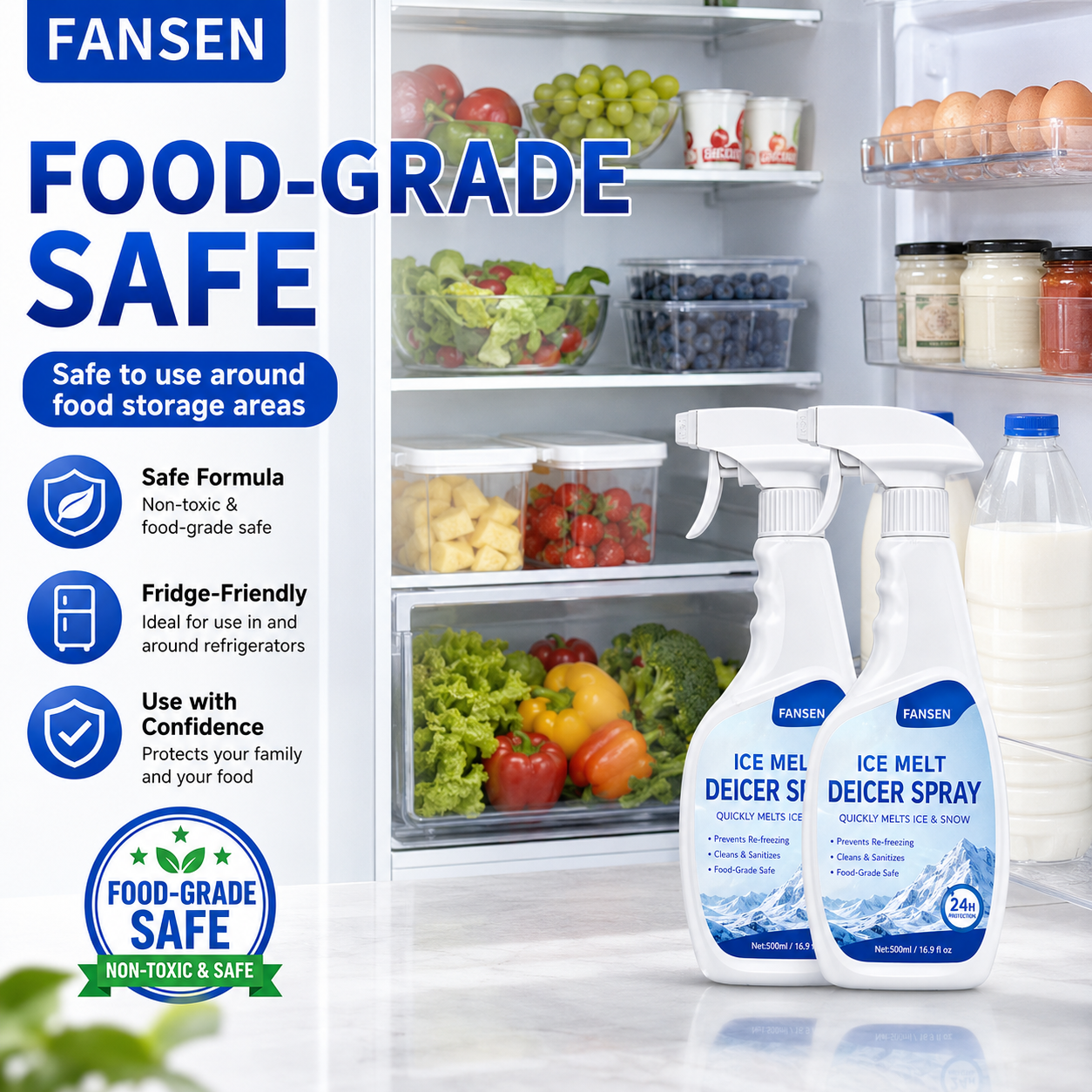 🧊Summer Special 🎁 Refrigerator Defrost Spray — 50% OFF!