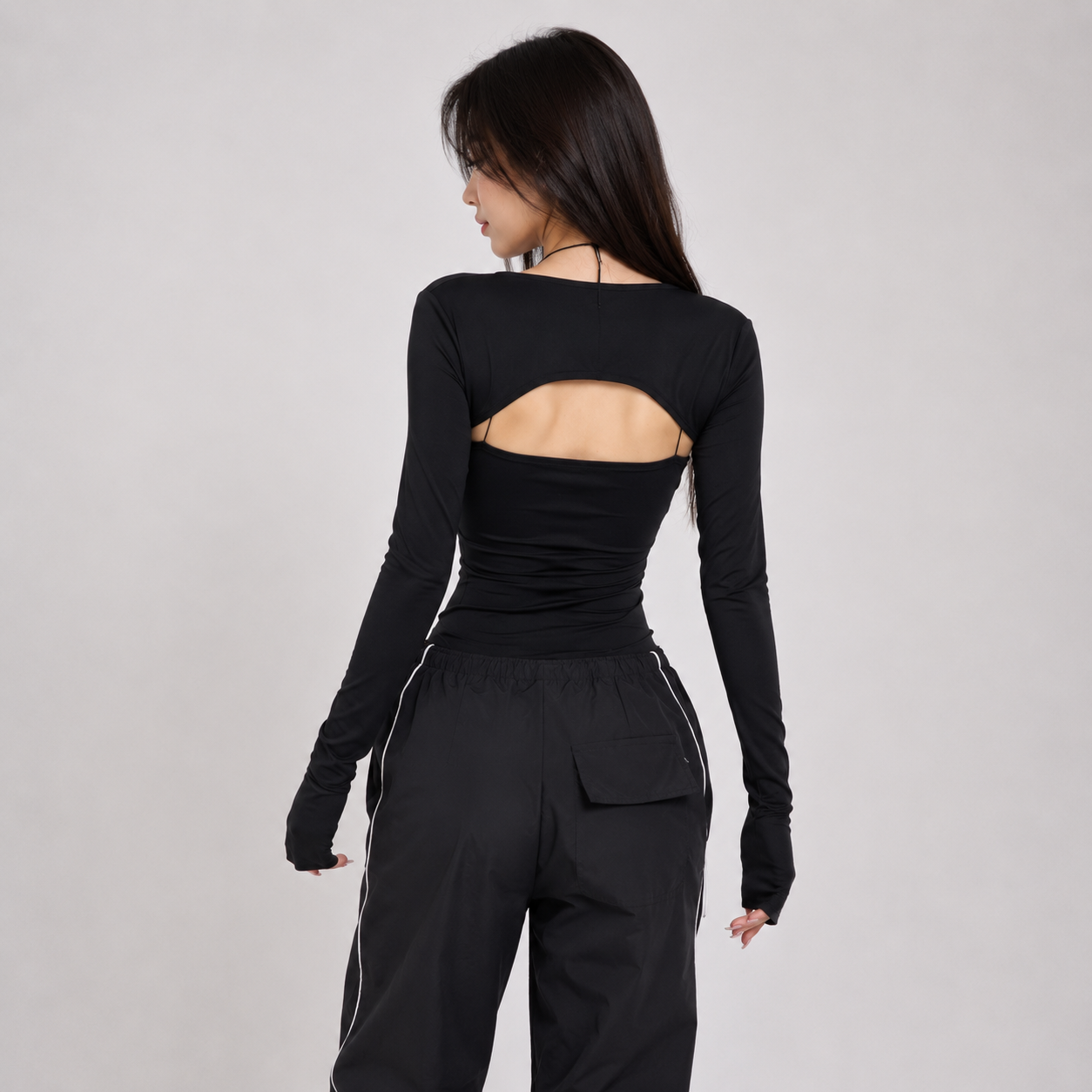 Shadow Veil Angel Mesh Women's Bodysuit