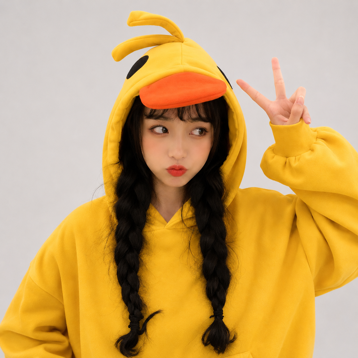 Kawaii Duck Unisex Hoodie
