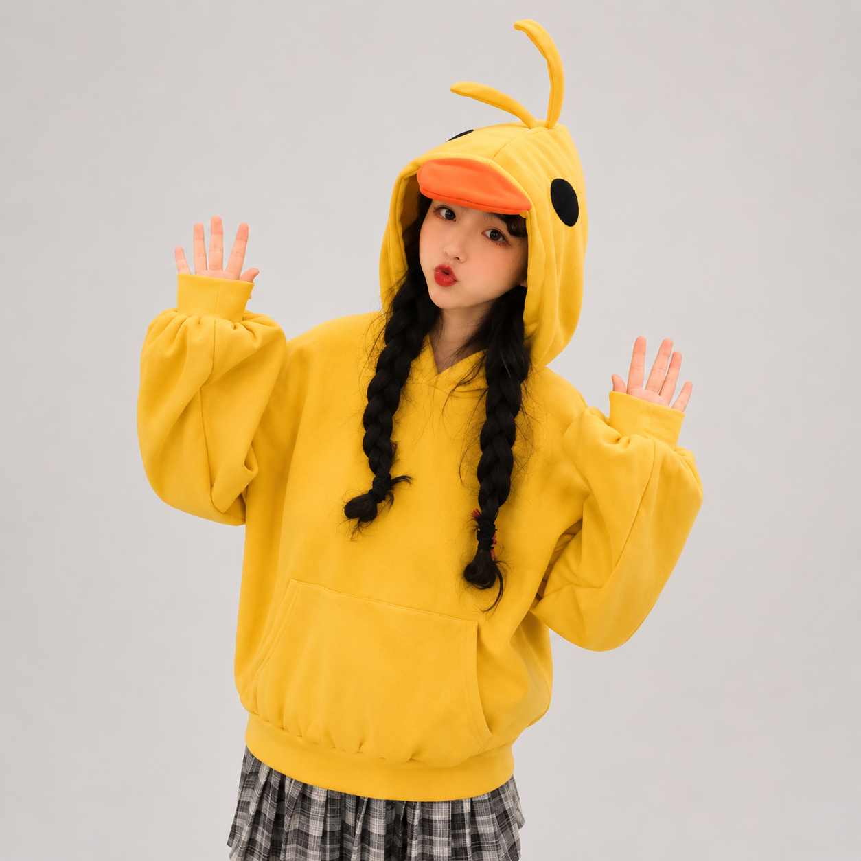 Kawaii Duck Unisex Hoodie