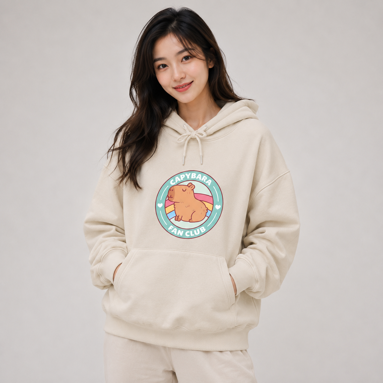 Capybara Fan Club Unisex Hoodie