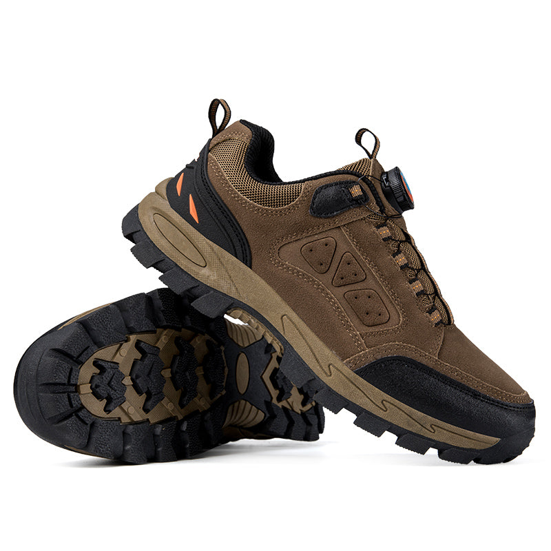 Men’s Non-Slip Hiking & Work Shoes, Wide Fit, Arch Support, Cushioned