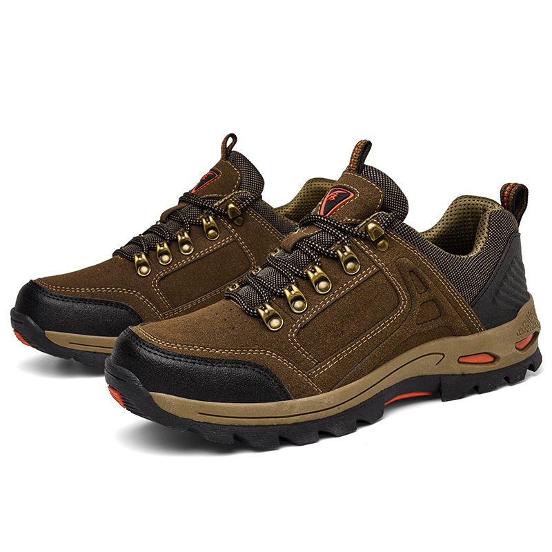 (⏰ Last Day 70% OFF 🔥) 30-day risk-free trial.  Walk without foot pain — made for men 40+. These hiking/work shoes combine a wide fit, cushioned insoles, and real arch support to keep you comfortable and steady all day.  👣 Wide big-size fit — roomy toe 