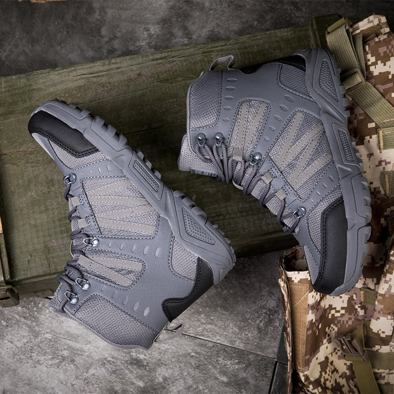 Men’s Tactical Work & Hiking Boots – High Ankle Support, Slip-Resistant, All-Day Pain Relief Comfort Men’s Tactical Work & Hiking Boots – High Ankle Support, Slip-Resistant, All-Day Pain Relief Comfort Men’s Tactical Work & Hiking Boots – High Ankle Suppo