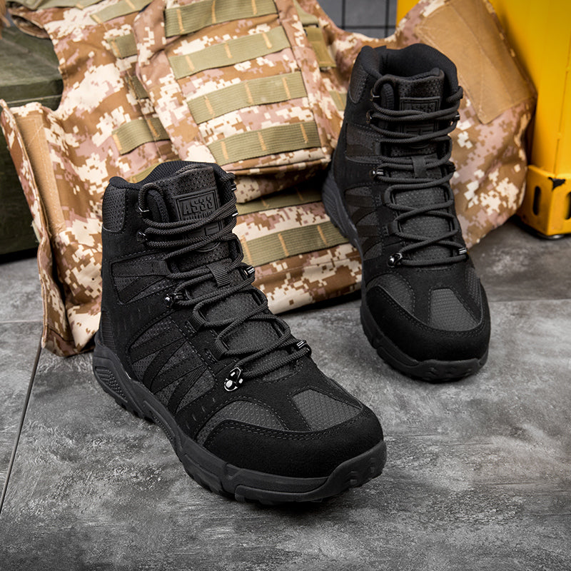 Men’s Tactical Work & Hiking Boots – High Ankle Support, Slip-Resistant, All-Day Pain Relief Comfort Men’s Tactical Work & Hiking Boots – High Ankle Support, Slip-Resistant, All-Day Pain Relief Comfort Men’s Tactical Work & Hiking Boots – High Ankle Suppo
