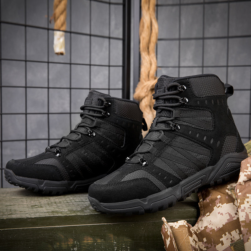 Men’s Tactical Work & Hiking Boots – High Ankle Support, Slip-Resistant, All-Day Pain Relief Comfort Men’s Tactical Work & Hiking Boots – High Ankle Support, Slip-Resistant, All-Day Pain Relief Comfort Men’s Tactical Work & Hiking Boots – High Ankle Suppo