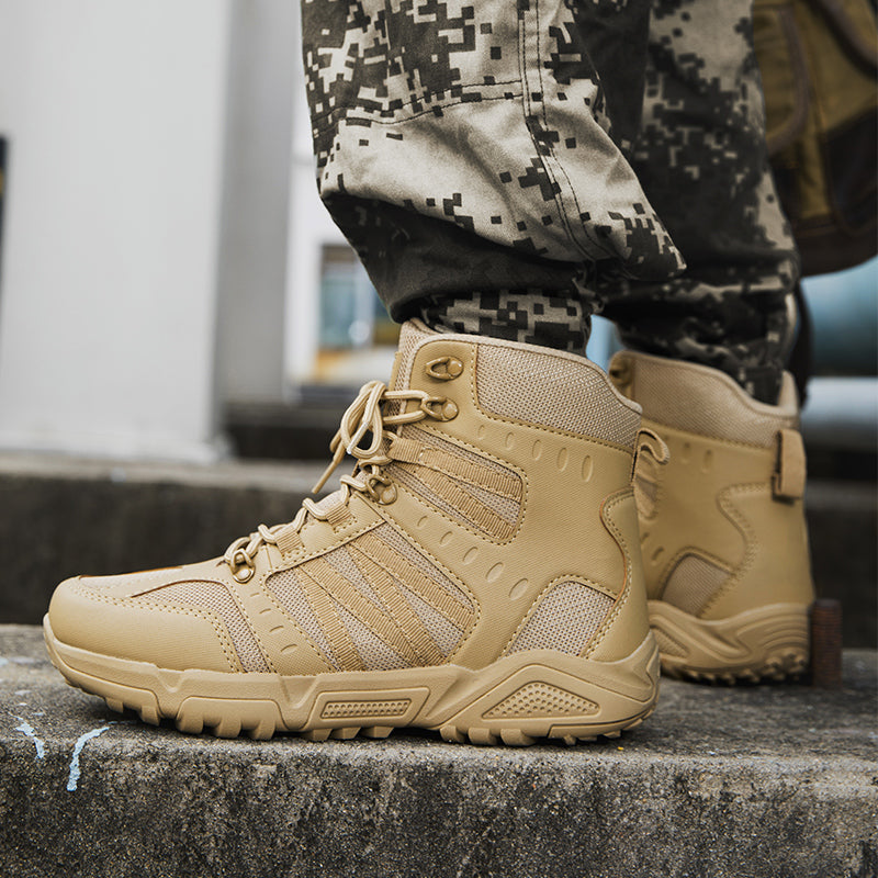Men’s Tactical Work & Hiking Boots – High Ankle Support, Slip-Resistant, All-Day Pain Relief Comfort Men’s Tactical Work & Hiking Boots – High Ankle Support, Slip-Resistant, All-Day Pain Relief Comfort Men’s Tactical Work & Hiking Boots – High Ankle Suppo