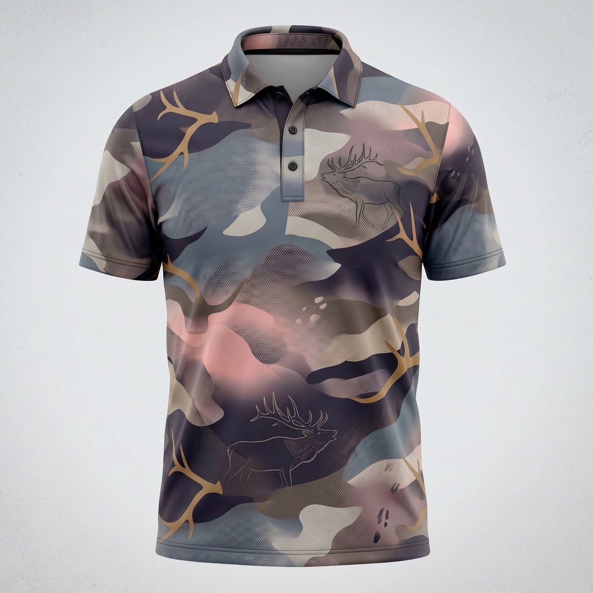 Elk Hunting - Polo Shirt EHP1019