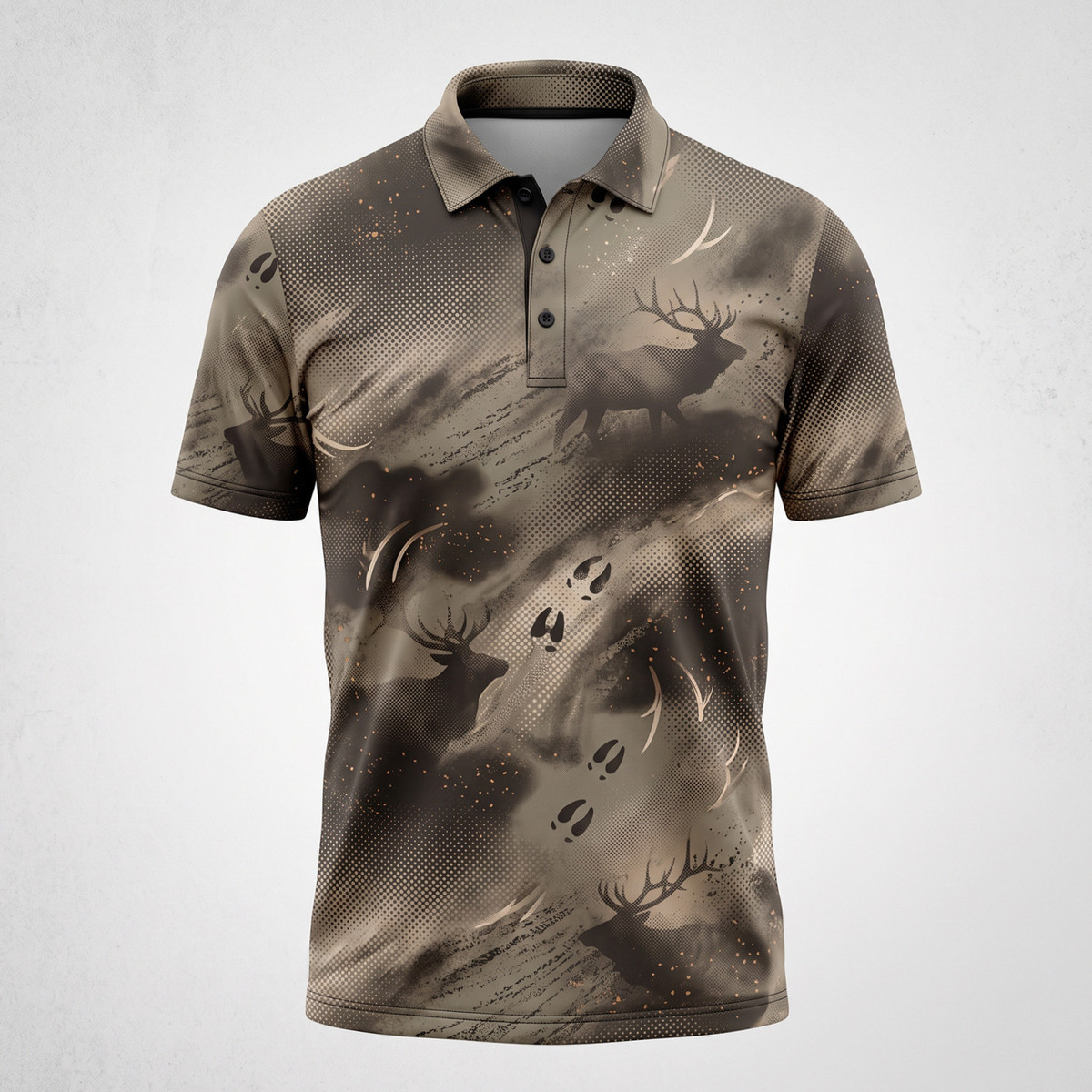 Elk Hunting - Polo Shirt EHP1018