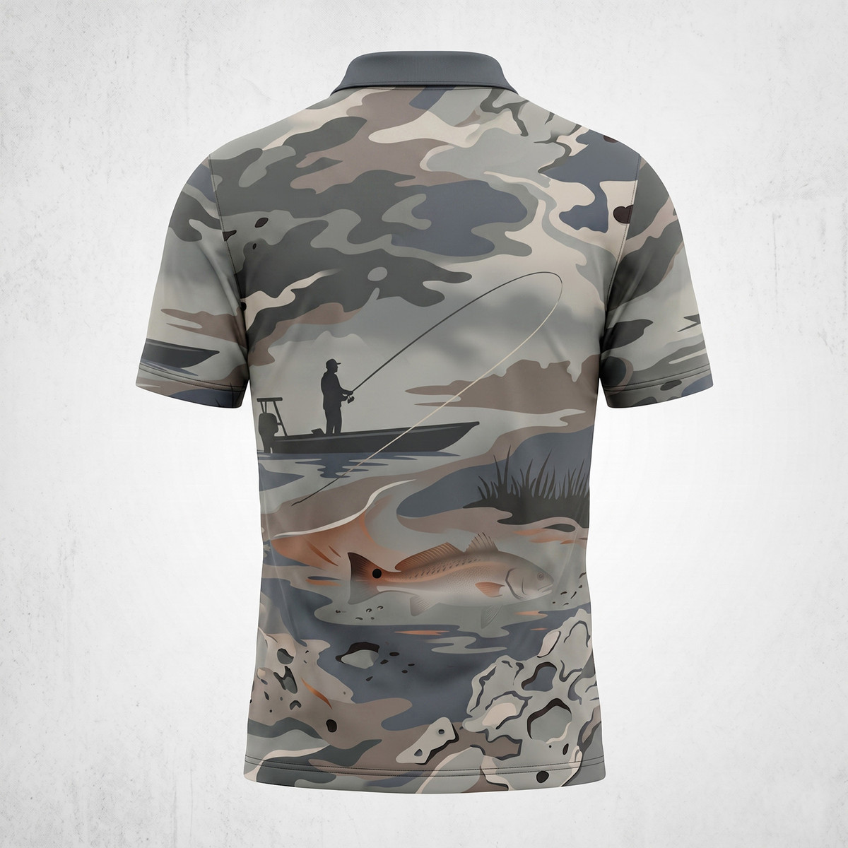 Redfish Inshore Fishing - Polo Shirt RIFP1002
