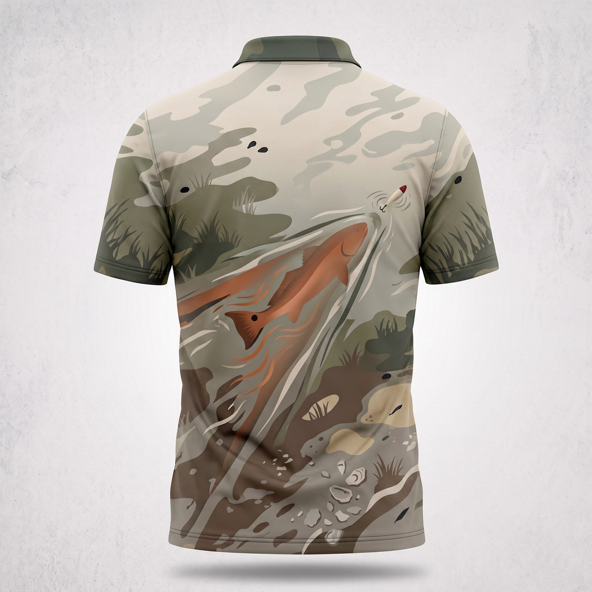 Redfish Inshore Fishing - Polo Shirt RIFP1001