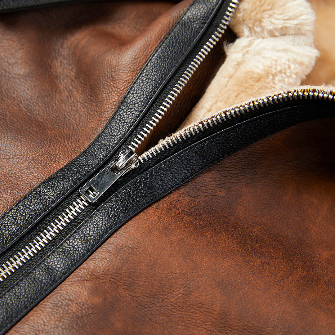 Actual zipper close-up