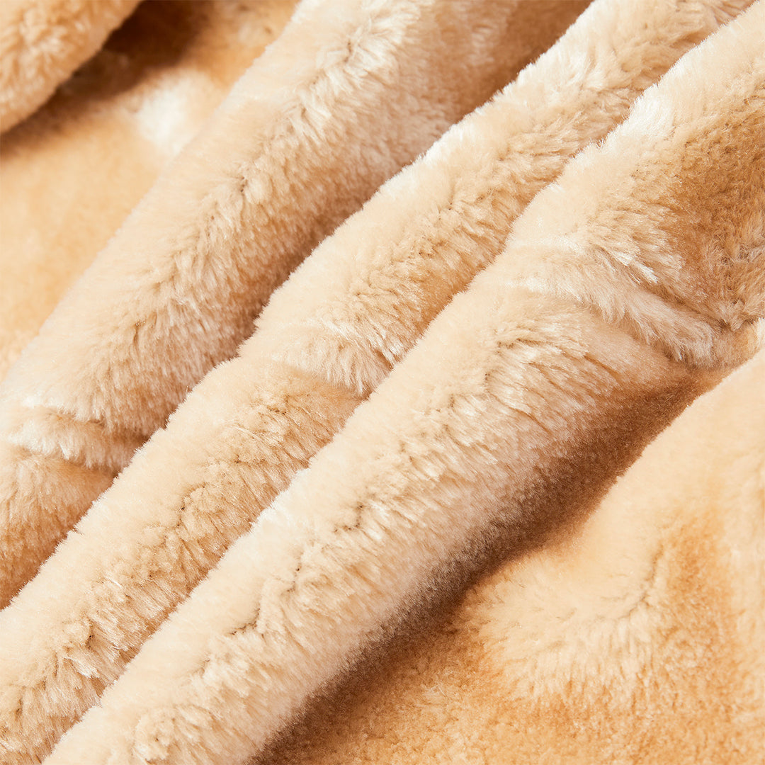 Men’s Faux Leather Aviator Jacket – Warm Sherpa-Lined Winter Coat