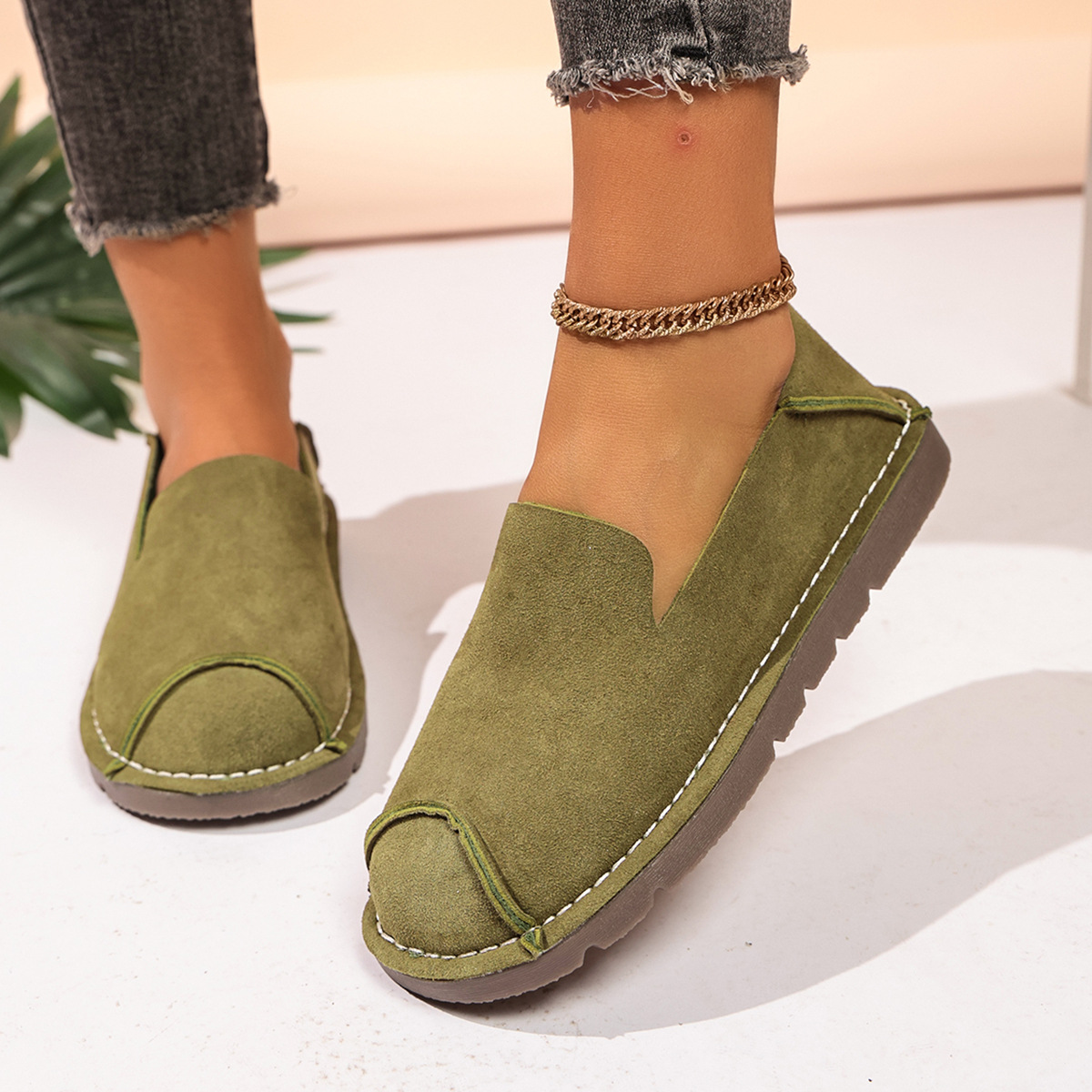 💥 Mega Sale - 50% OFF Best Sellers Today Only! 💥Women’s Wide Fit Comfort Slip-On Shoes