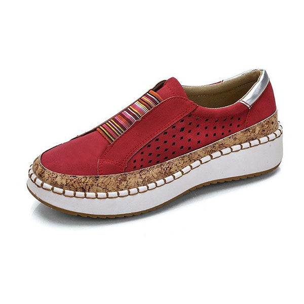 💝LAST DAY 50% OFF⭐Women's Modern No-Tie Slip-On Sports Skate Shoes