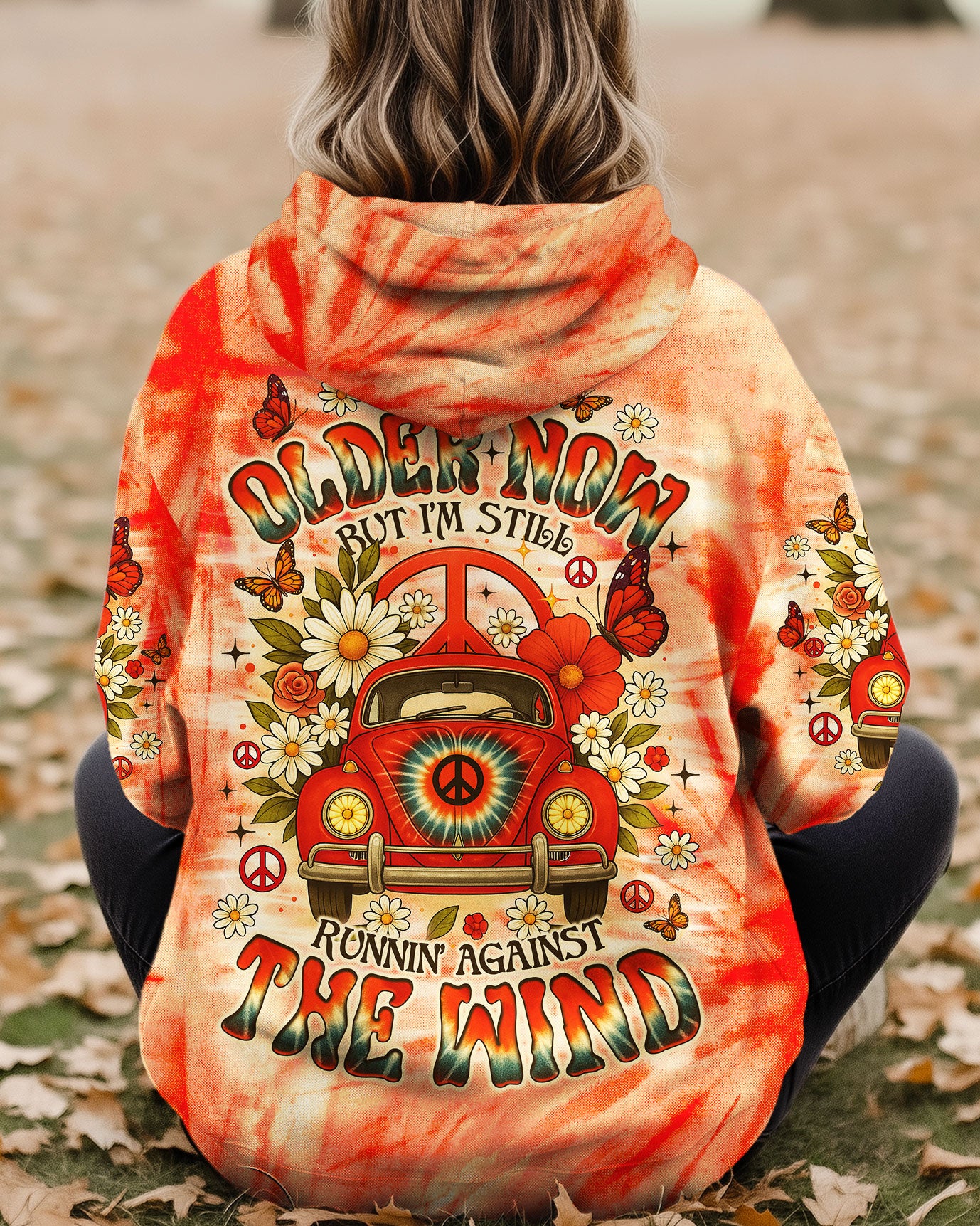 RUNNING AGAINST THE WIND BUS TIE DYE ALL OVER PRINT - TLNO3010251