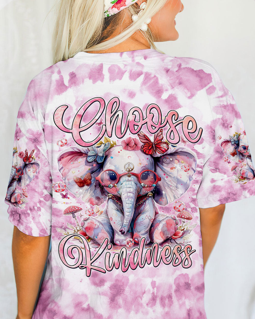 CHOOSE KINDNESS ELEPHANT ALL OVER PRINT - TYTM1803244