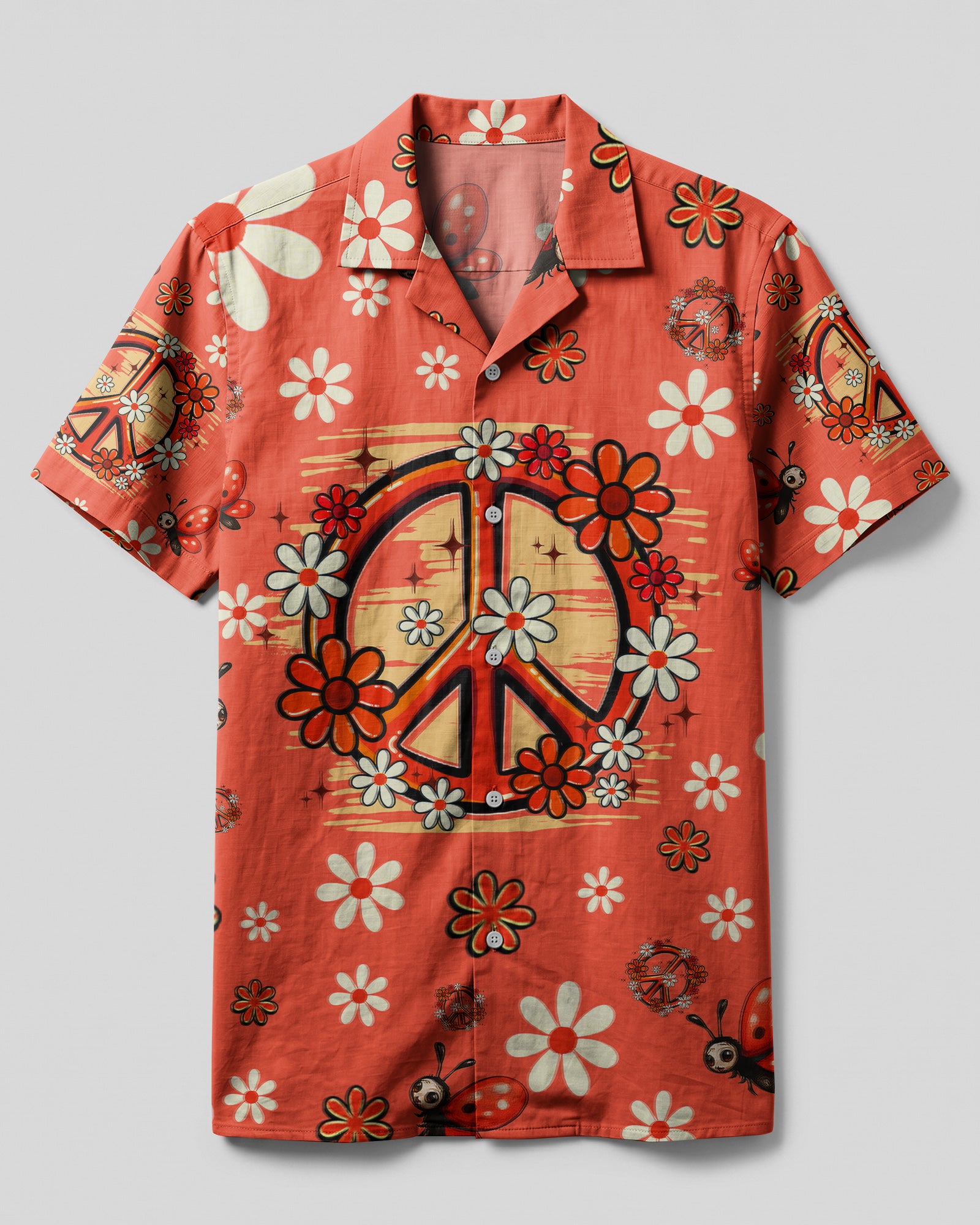 BUTTERFLY KISSES AND LADYBUG CAMP SHIRT - TYQY2306258
