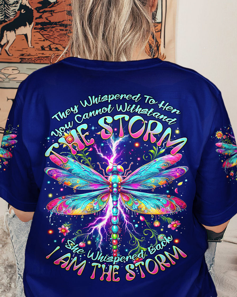 I AM THE STORM DRAGONFLY ALL OVER PRINT - TYTM1112233