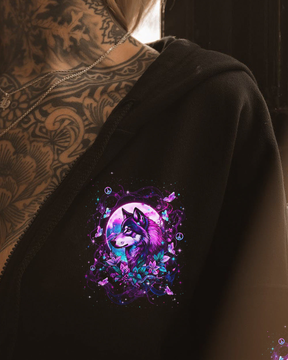 SPIRIT OF A WOLF ALL OVER PRINT - YHLN3001261