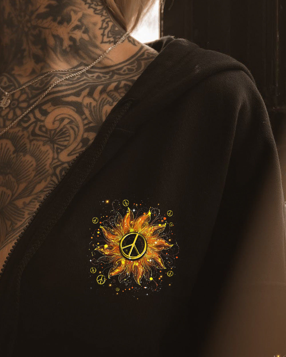 WHISPER WORDS OF WISDOM LET IT BE SUNFLOWER ALL OVER PRINT - TYQY0502262