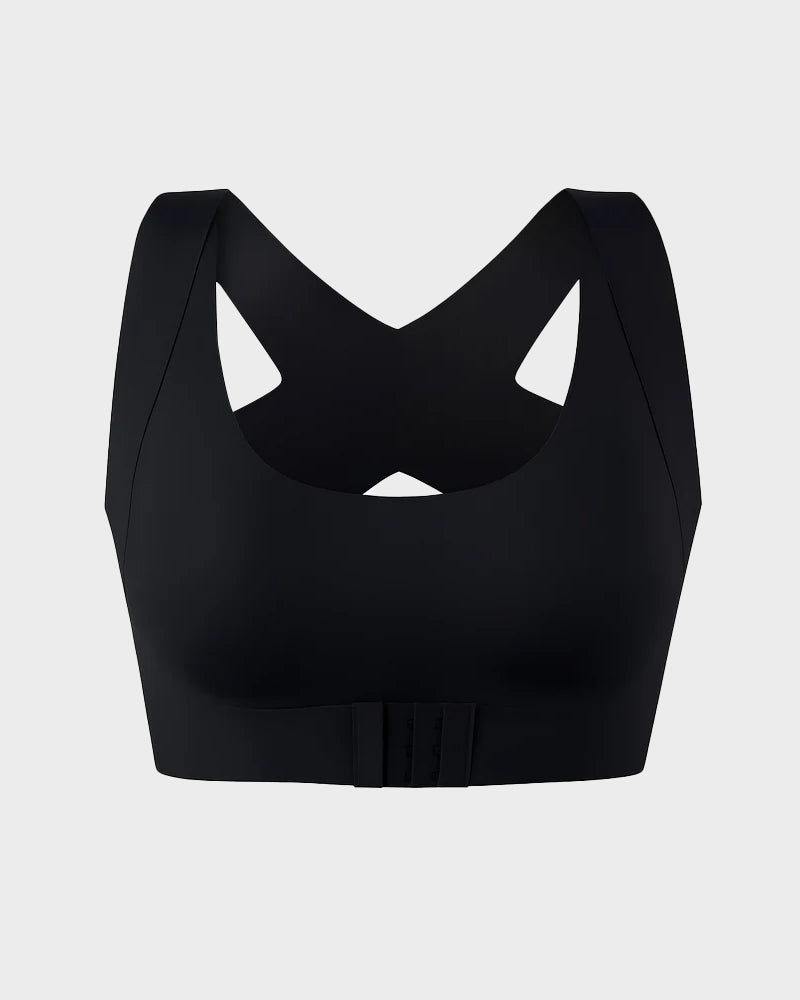 🎉LAST DAY SALE -60% OFF⚡Front Closure Cross-Back Wireless Posture Bra