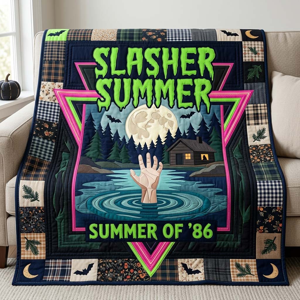 Slasher Lake 86 Quilted Blanket GDTONTD1123