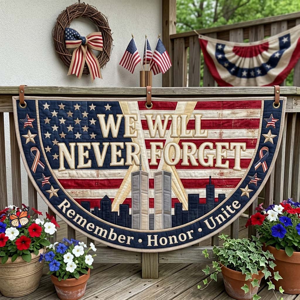 Never Forget Tribute Fan Flag GDTONTD1306