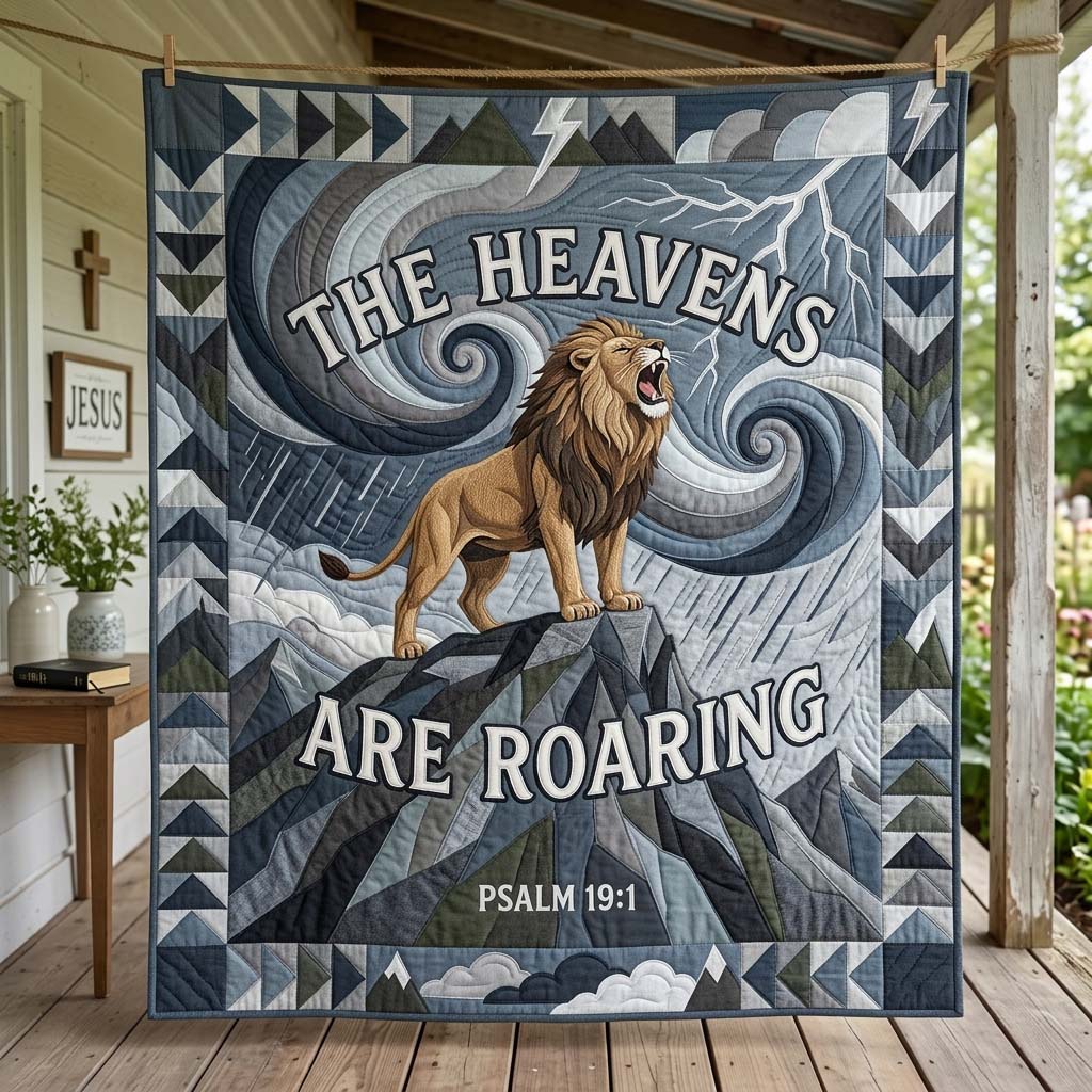 Storm Roar Quilted Blanket GDTONTD1466