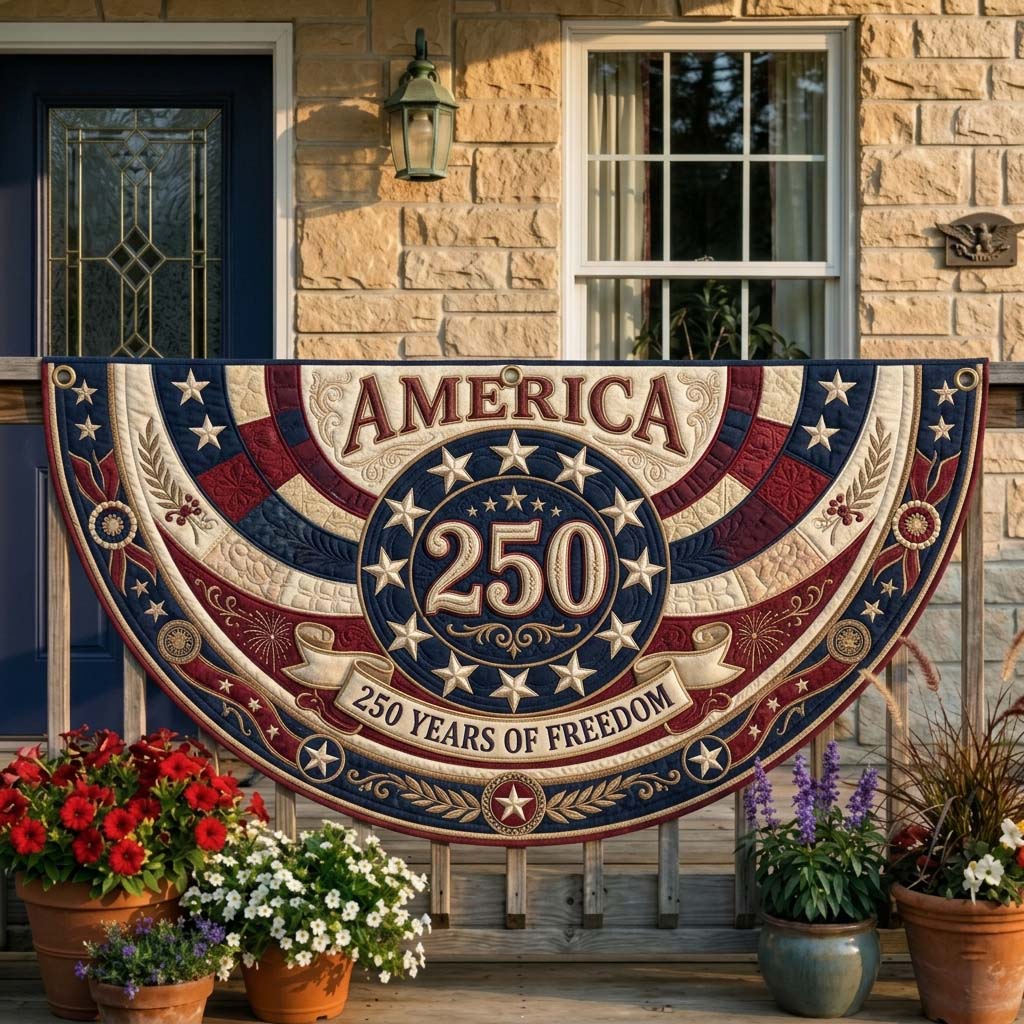 Freedom Crest Fan Flag GDTONTD281