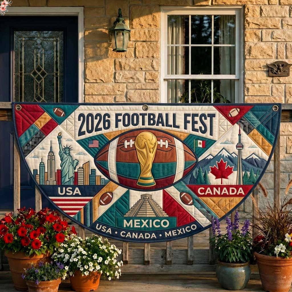 Football Hosts Fan Flag GDTONTD316