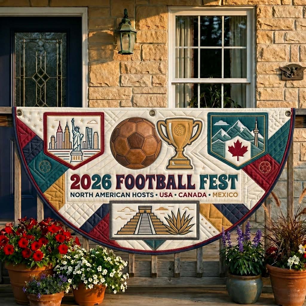 America Cup Fan Flag GDTONTD318