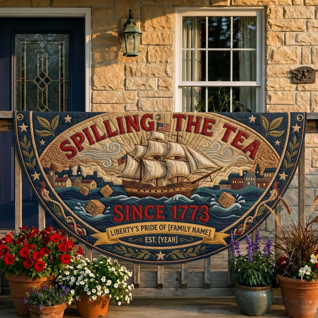 Rebel Harbor Fan Flag GDTONTD383