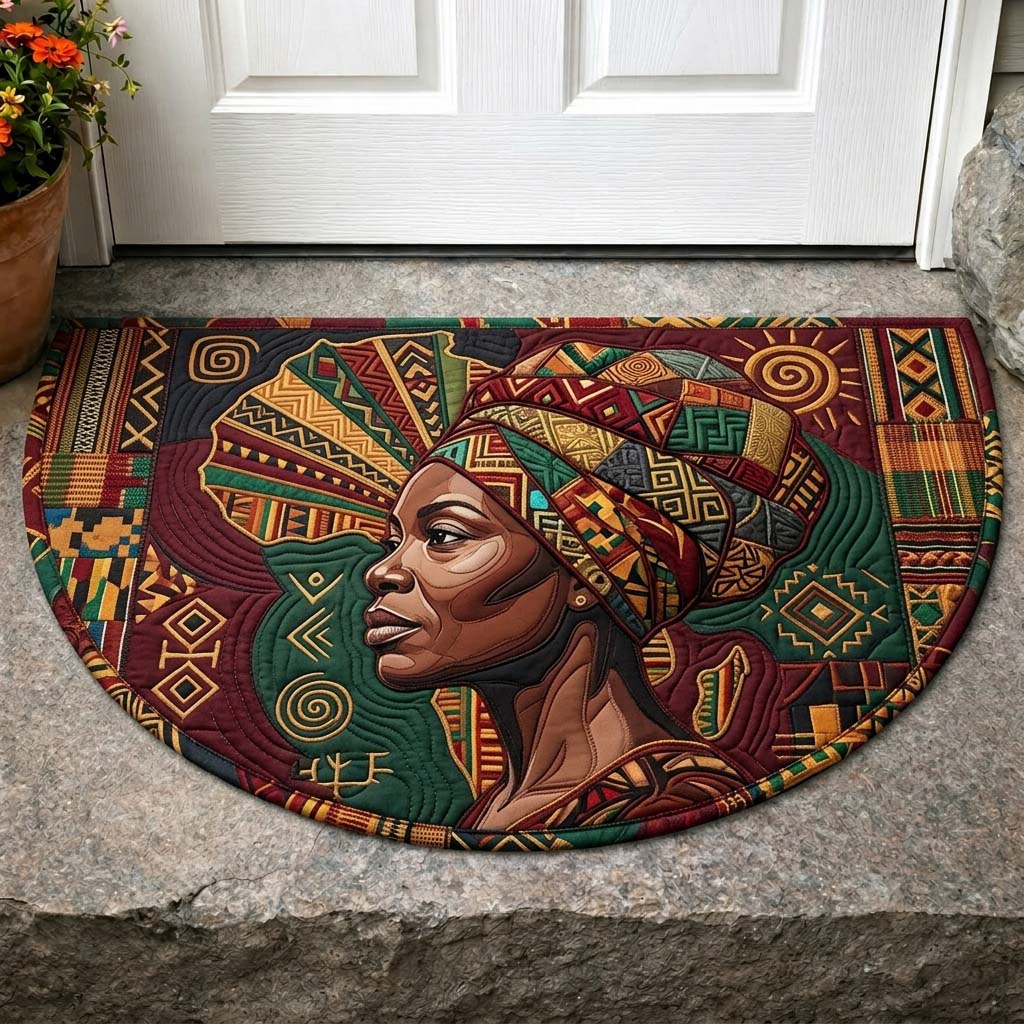 Royal Kente Quilted Welcome Mat GDTONTD421