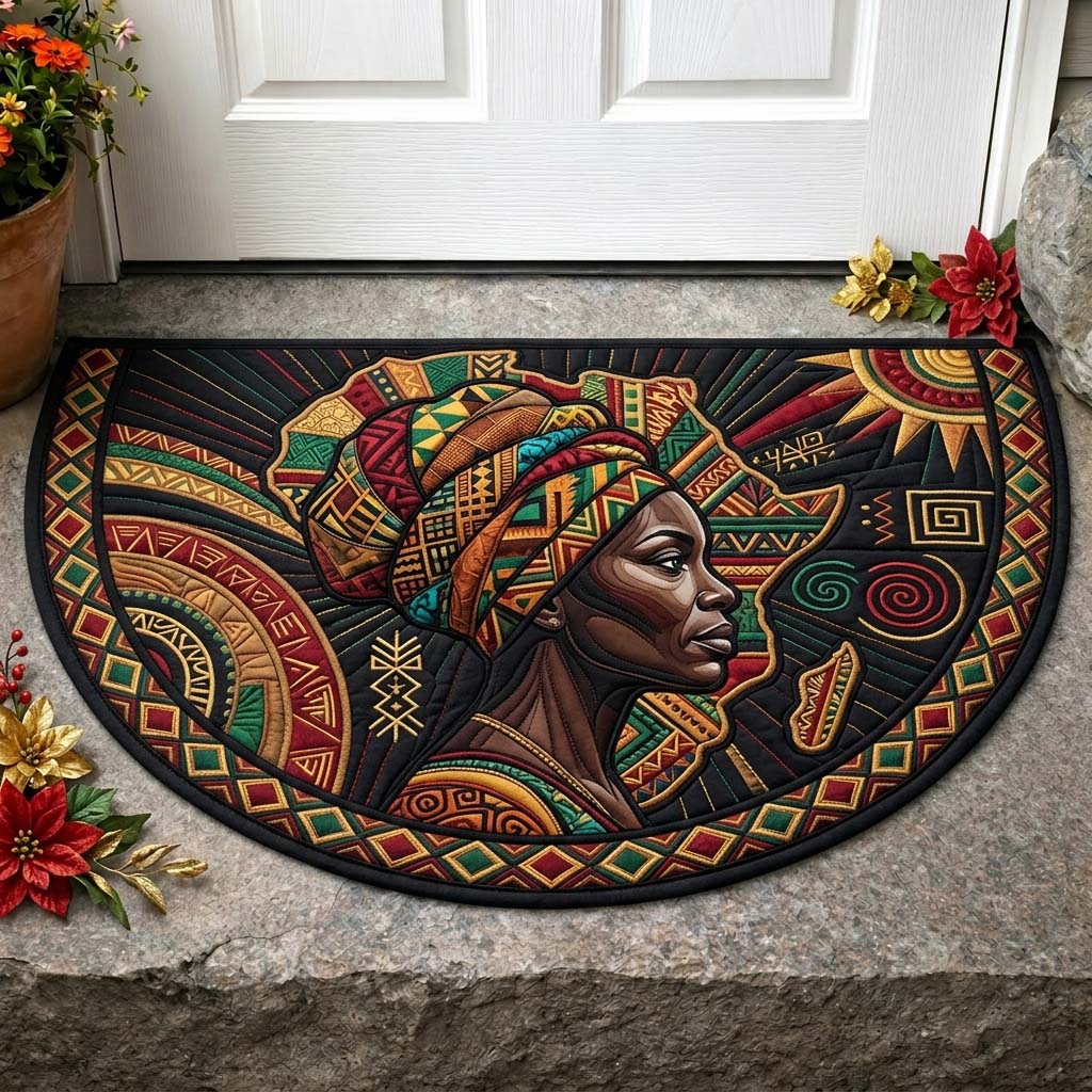 Queen Heritage Quilted Welcome Mat GDTONTD422