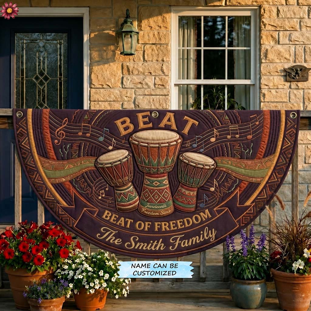 Heritage Beat Fan Flag QTCUZ GDTONTD446