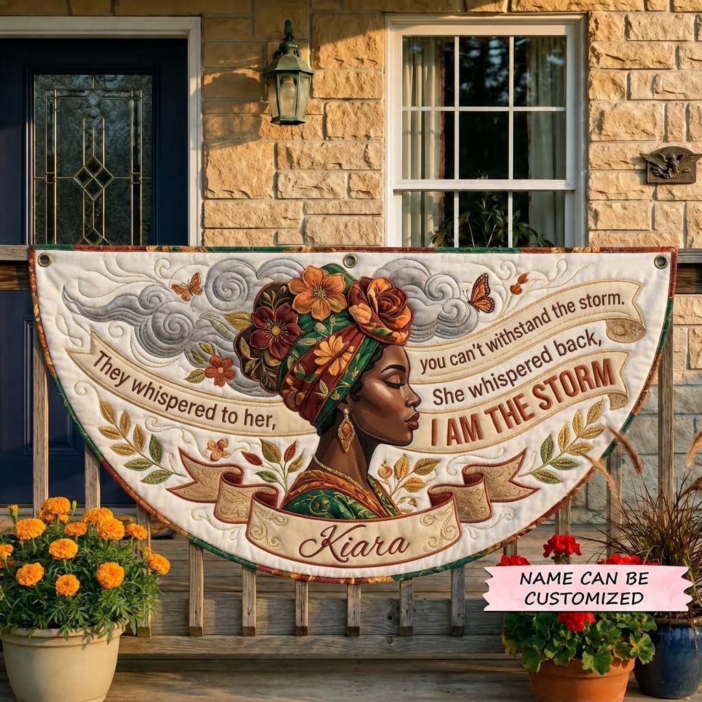 Storm Queen Fan Flag QTCUZ GDTONTD453