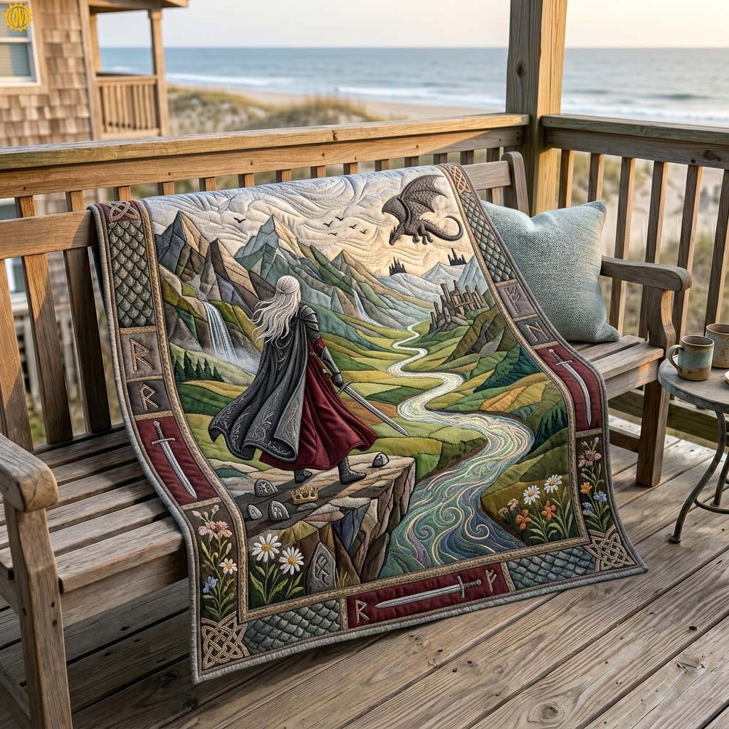 Dragon Valley Quilted Blanket GDTONTD680