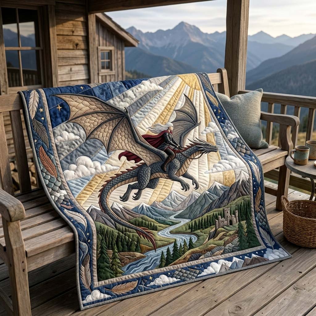 Sky Rider Quilted Blanket GDTONTD686