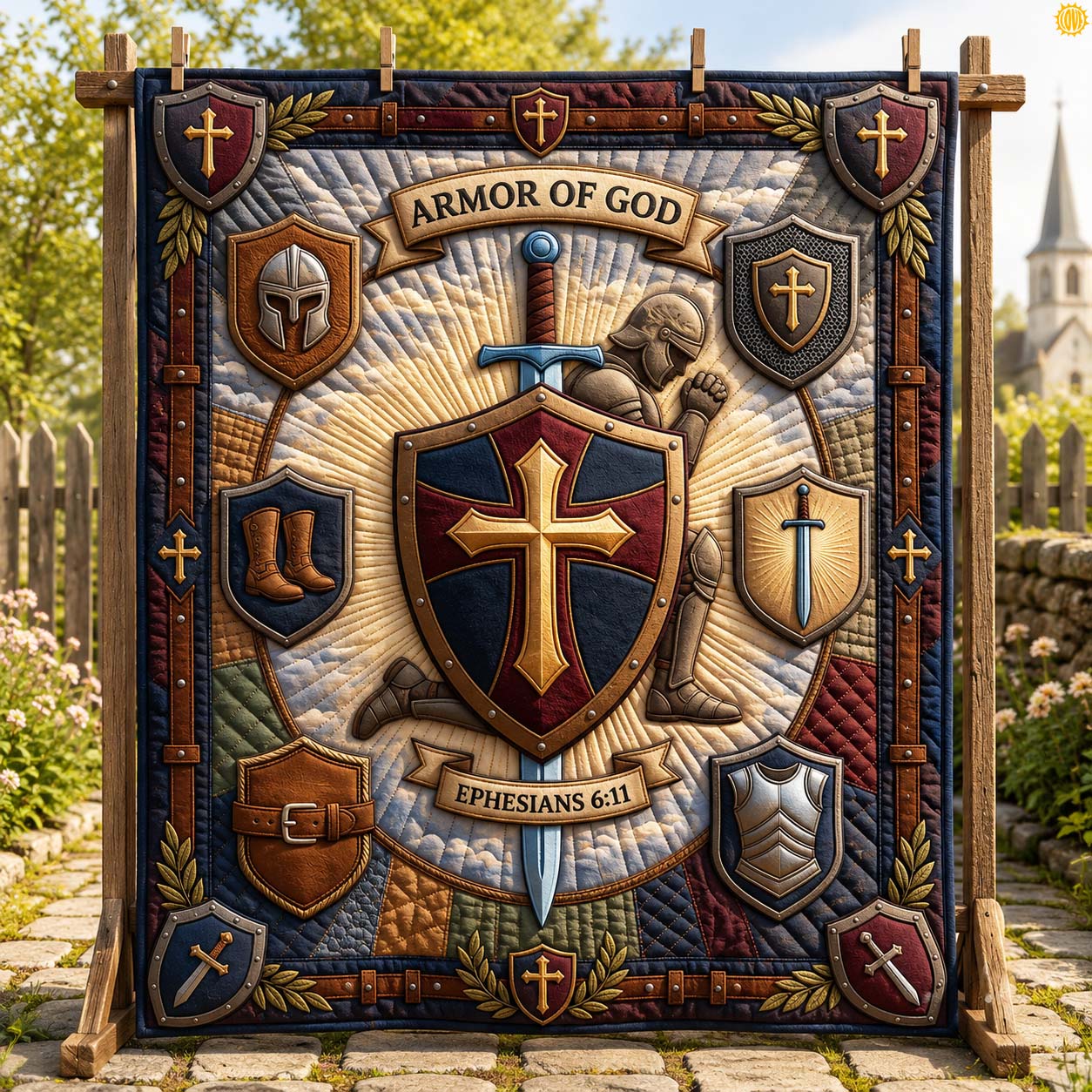 Divine Armor Quilted Blanket GDTONTD755