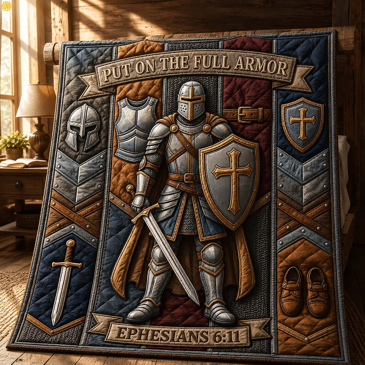 Full Armor Quilted Blanket GDTONTD756