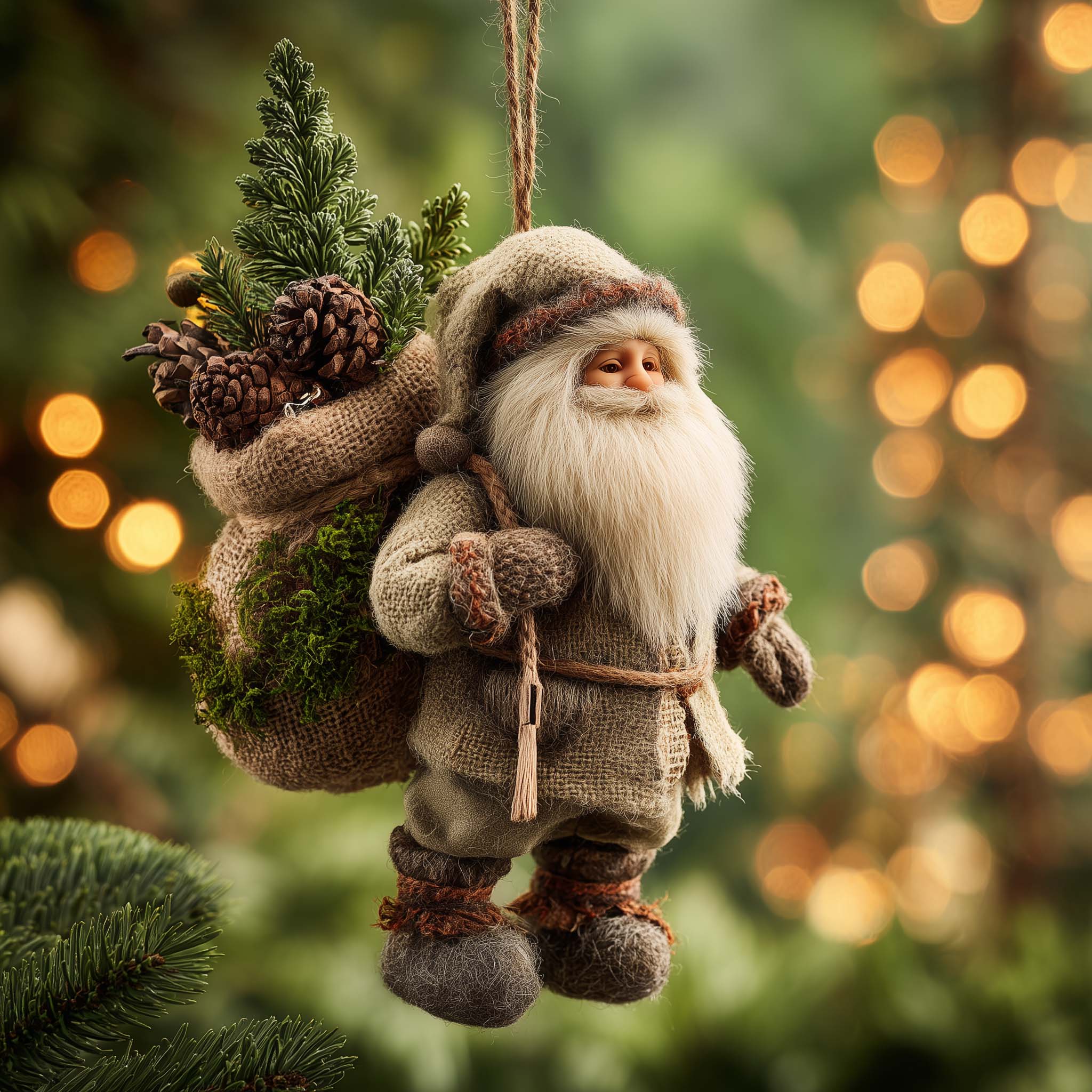 Winter Gnomes Delight Christmas Mica Ornament GFSPHD17
