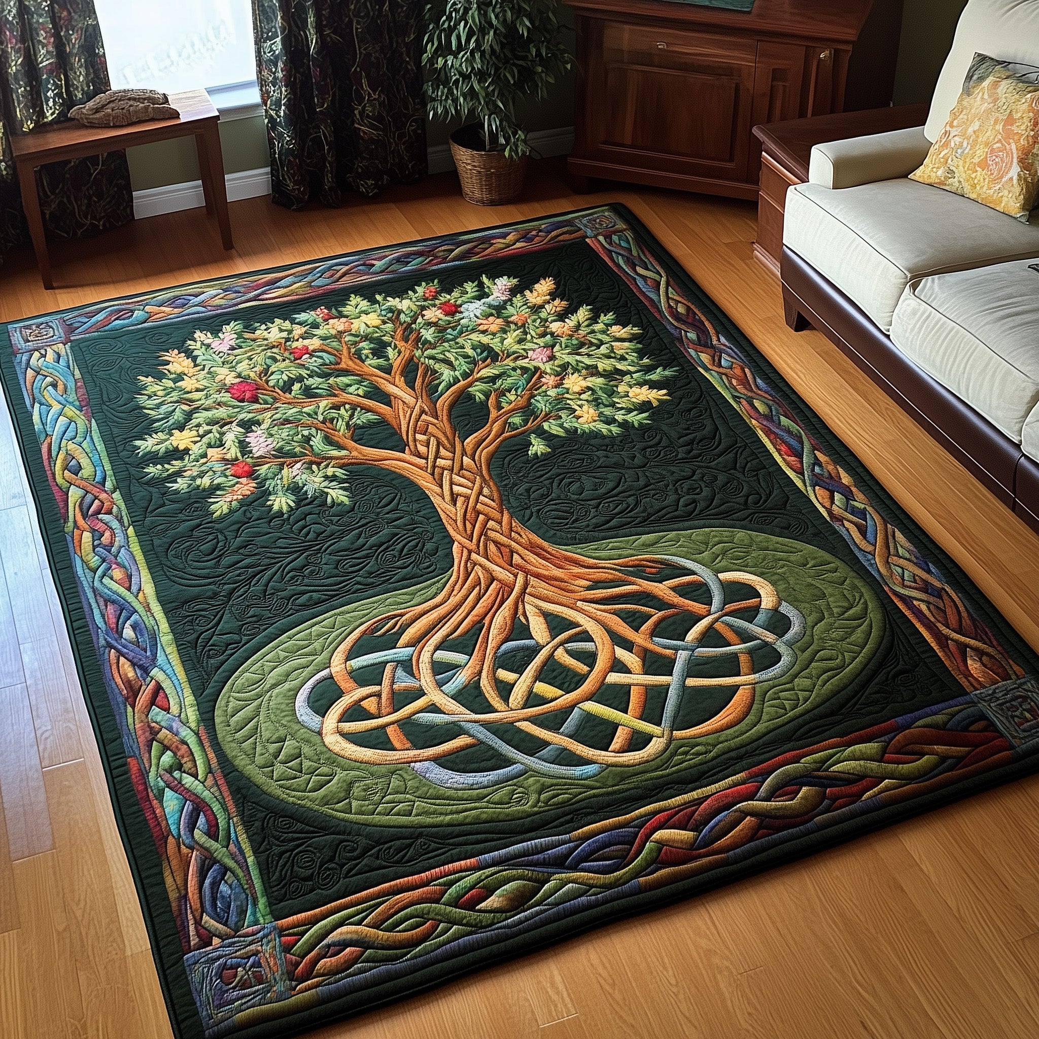 Tree Of Life Area Rug GFTOHD11058